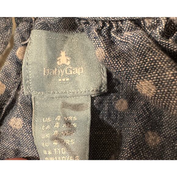 Baby Gap Toddler 4T Polka dot Dress 100% Cotton - Picture 5 of 6